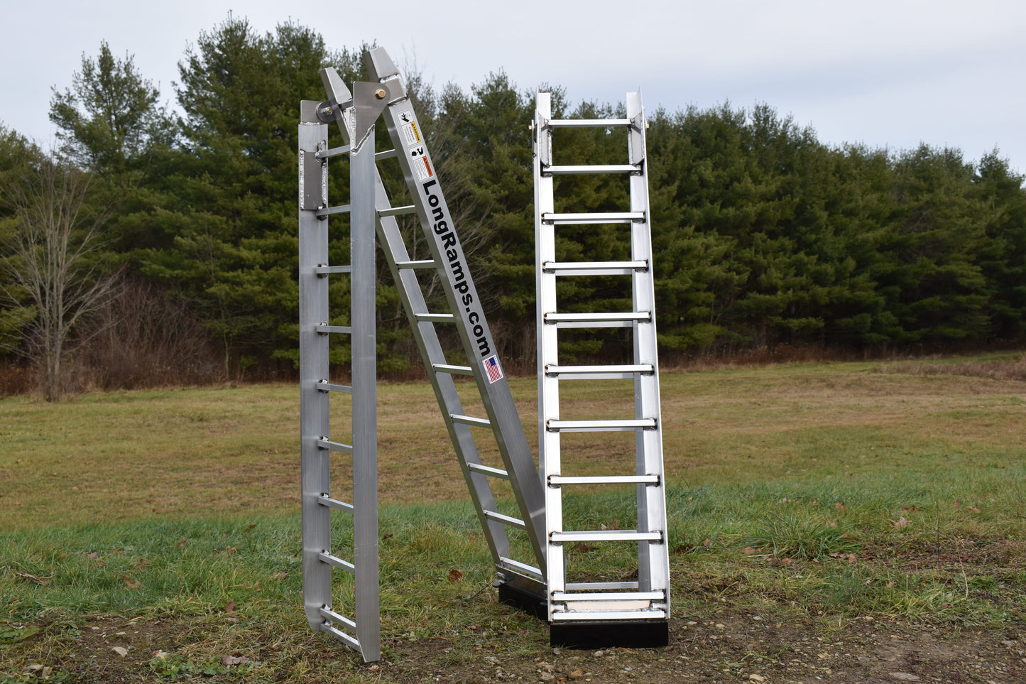 aluminum atv ramp 11 foot mill finish