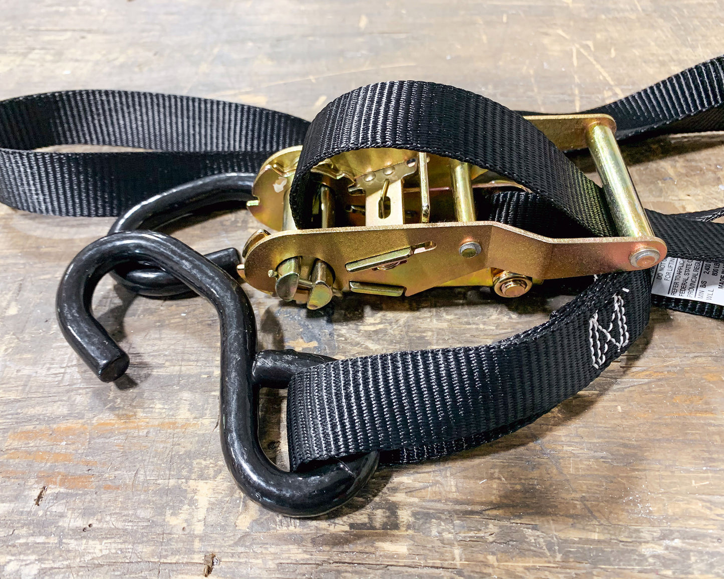 Heavy Duty Ratchet Straps (sold in pairs)