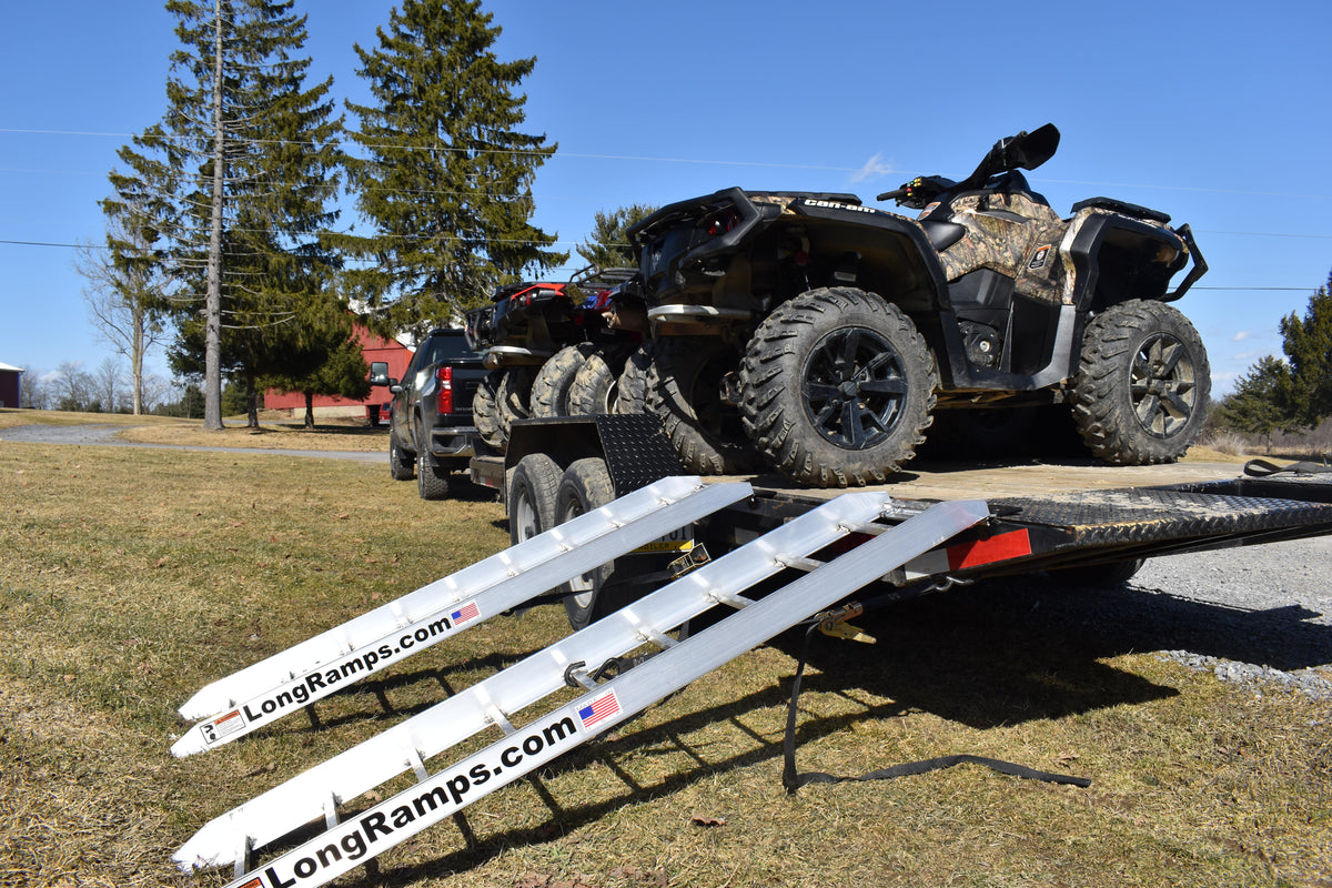 Traler Ramp Aluminum Trailer Ramps | Non-Folding | LongRamps